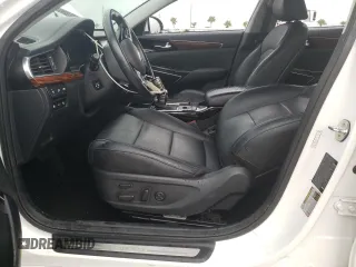 2017 Kia Cadenza Premium with VIN KNALC4J19H5073768, listed as a Copart auction lot 75085444 with 0 mi miles and Salvage Title. Bid and sale history available at carsss.com. Image 7.