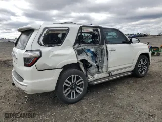 2019 Toyota 4Runner SR5 with VIN JTEBU5JR9K5720616, listed as a Copart auction lot 51187255 with 125,339 mi miles and Salvage Title. Bid and sale history available at carsss.com. Image 3.