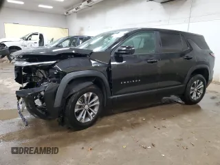 2025 Chevrolet Equinox FWD LT with VIN 3GNAXHEG0SL101055, listed as a Copart auction lot 87541485 with 10,173 mi miles and Non Repairable. Bid and sale history available at carsss.com. Image 1.