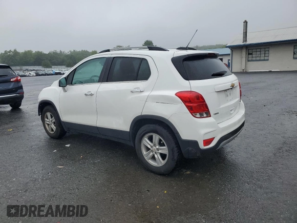 2020 Chevrolet Trax LT with VIN KL7CJLSB0LB043530, listed as a Copart auction lot 61128735 with 71,283 mi miles and Salvage title. Bid and sale history available at DreamBid. Image 2.