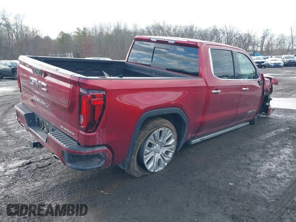 2022 GMC Sierra 1500 Limited Denali with VIN 1GTU9FEL3NZ197942, listed as a IAAI auction lot 41530727 with 45,213 mi miles. Bid and sale history available at carsss.com. Image 4.