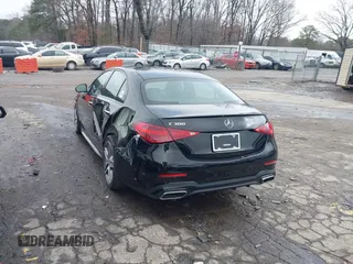 2024 Mercedes-Benz C 300 with VIN W1KAF4GB2RR208526, listed as a IAAI auction lot 41544425 with 3,254 mi miles and . Bid and sale history available at DreamBid. Image 3.