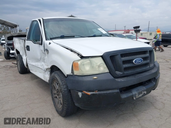 2005 Ford F-150 XL with VIN 1FTRF12WX5NB13462, listed as a IAAI auction lot 42415840 with 216,932 mi miles and . Bid and sale history available at DreamBid. Image 1.