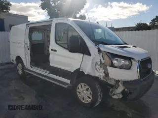 2023 Ford Transit Cargo with VIN 1FTBR1Y8XPKB11653, listed as a Copart auction lot 84255434 with Not Provided miles and Clean Title. Bid and sale history available at DreamBid. Image 4.
