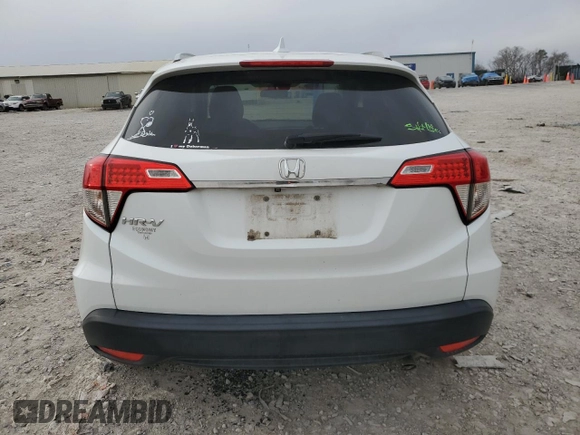 2019 Honda HR-V EX with VIN 3CZRU5H54KM729041, listed as a Copart auction lot 48437665 with 49,075 mi miles and Clean Title. Bid and sale history available at carsss.com. Image 6.