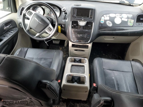 2014 Chrysler Town & Country Touring with VIN 2C4RC1BG8ER381611, listed as a Copart auction lot 48060335 with 217,435 mi miles and Salvage Title. Bid and sale history available at carsss.com. Image 8.