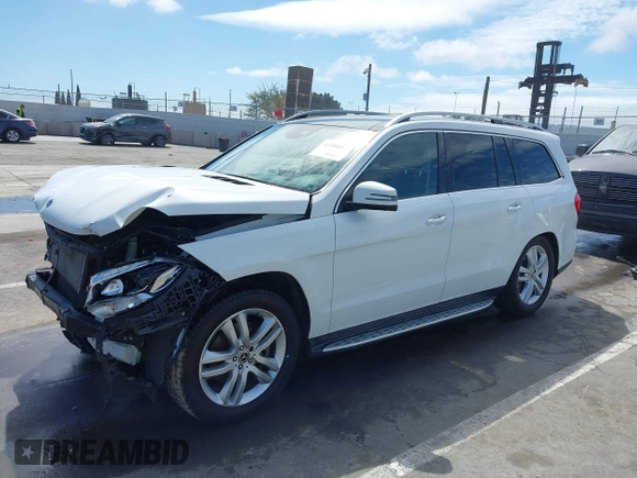 2018 Mercedes-Benz GLS 450 with VIN 4JGDF6EE9JB049030, listed as a IAAI auction lot 41804243 with 60,985 mi miles and . Bid and sale history available at DreamBid. Image 18.