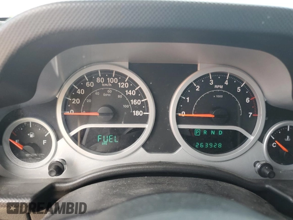 2007 Jeep Wrangler Sahara with VIN 1J8FA54167L208859, listed as a Copart auction lot 62299155 with 263,928 mi miles and Clean title. Bid and sale history available at DreamBid. Image 9.