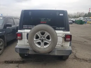 2019 Jeep Wrangler Unlimited Sport with VIN 1C4HJXDG0KW506153, listed as a Copart auction lot 42191625 with 81,954 mi miles and Salvage title. Bid and sale history available at DreamBid. Image 6.