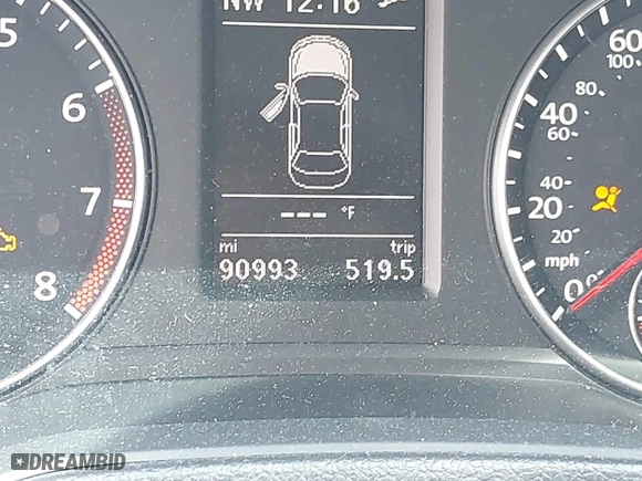2014 Volkswagen Passat SEL Premium with VIN 1VWCS7A32EC026868, listed as a IAAI auction lot 42020450 with 90,993 mi miles. Bid and sale history available at carsss.com. Image 7.