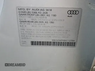 2014 Audi Q5 Premium Plus with VIN WA1LFAFP4EA112799, listed as a Copart auction lot 51417925 with 140,069 mi miles and Clean Title. Bid and sale history available at carsss.com. Image 13.