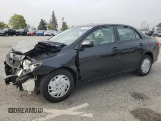 2010 Toyota Corolla with VIN JTDBU4EE3A9123331, listed as a Copart auction lot 60869295 with 185,744 mi miles and Salvage title. Bid and sale history available at DreamBid. Image 1.