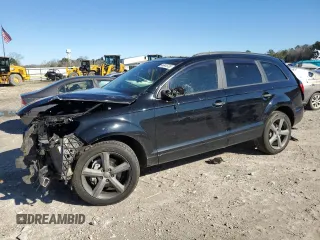 2015 Audi Q7 Premium Plus with VIN WA1LMAFE1FD019761, listed as a Copart auction lot 46845735 with 126,616 mi miles and Salvage title. Bid and sale history available at DreamBid. Image 1.