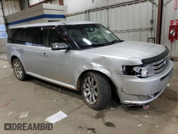 2011 Ford Flex Limited with VIN 2FMGK5DC1BBD13968, listed as a Copart auction lot 85616784 with 136,422 mi miles and Salvage Title. Bid and sale history available at carsss.com. Image 4.
