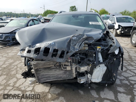 2021 Jeep Cherokee Limited z VIN 1C4PJMDX4MD167809, wystawiony jako Copart lot #58706045 z przebiegiem 53 360 mil mil oraz Szkoda całkowita • Salvage title. Historia ofert i sprzedaży dostępna na DreamBid. Obrazek 5.