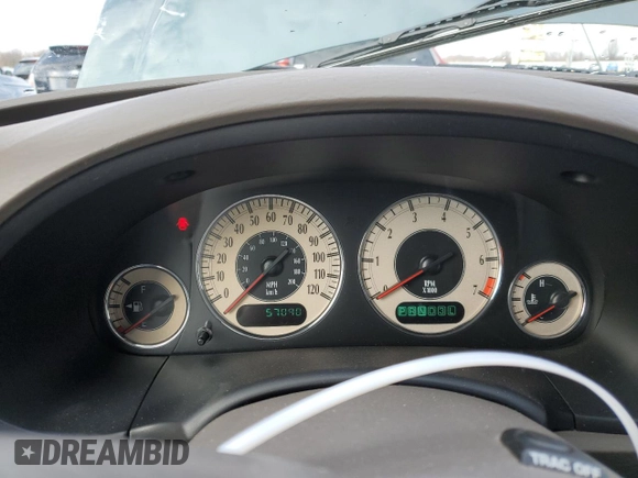 2002 Chrysler Town & Country LXi with VIN 2C8GP54L32R676672, listed as a Copart auction lot 44120565 with 57,090 mi miles and Salvage Title. Bid and sale history available at carsss.com. Image 9.