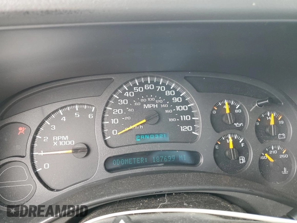 2004 Chevrolet Tahoe Z71 with VIN 1GNEK13T54R247468, listed as a Copart auction lot 73412014 with 187,699 mi miles and Salvage Title. Bid and sale history available at carsss.com. Image 9.