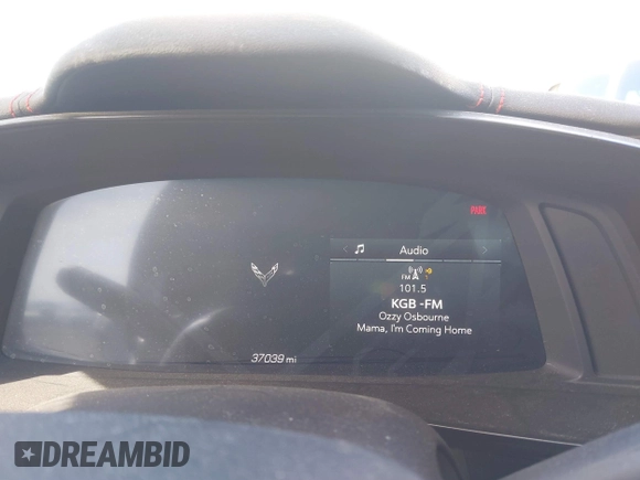 2023 Chevrolet Corvette 1LT with VIN 1G1YA2D42P5128495, listed as a IAAI auction lot 41719401 with 37,039 mi miles and . Bid and sale history available at DreamBid. Image 7.