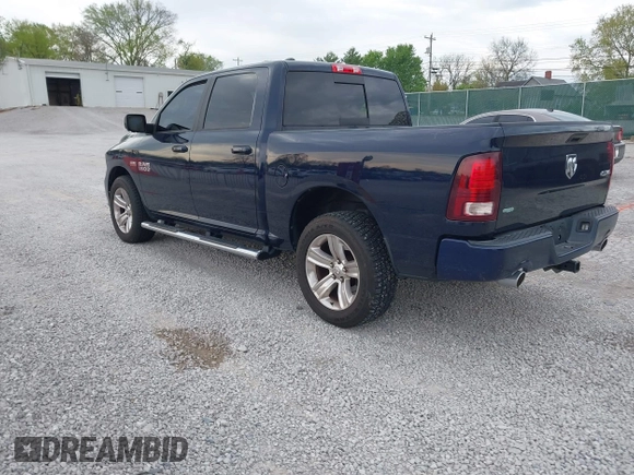 2017 Ram 1500 Sport z VIN 1C6RR7MTXHS624101, wystawiony jako IAAI lot #41928934 z przebiegiem 96 565 mil mil oraz . Historia ofert i sprzedaży dostępna na DreamBid. Obrazek 3.
