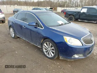 2014 Buick Verano Leather Group with VIN 1G4PS5SK3E4172717, listed as a IAAI auction lot 41433049 with 135,283 mi miles. Bid and sale history available at carsss.com. Image 1.