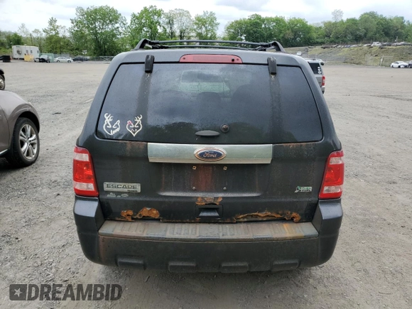 2011 Ford Escape Limited with VIN 1FMCU9EG7BKC27555, listed as a Copart auction lot 56505115 with 224,040 mi miles and Salvage Title. Bid and sale history available at DreamBid. Image 6.
