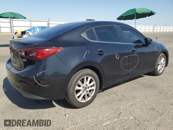 2016 Mazda 3 i Touring with VIN JM1BM1V72G1296409, listed as a Copart auction lot 59008785 with 124,738 mi miles and Salvage title. Bid and sale history available at DreamBid. Image 3.