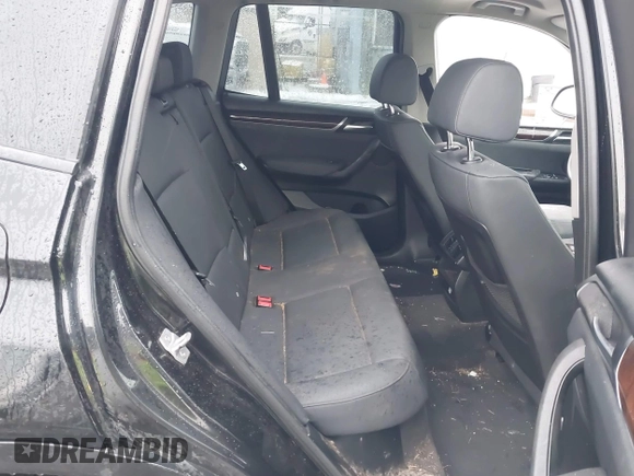 2015 BMW X3 xDrive28i with VIN 5UXWX9C59F0D48276, listed as a IAAI auction lot 41573586 with 113,122 mi miles and . Bid and sale history available at DreamBid. Image 8.