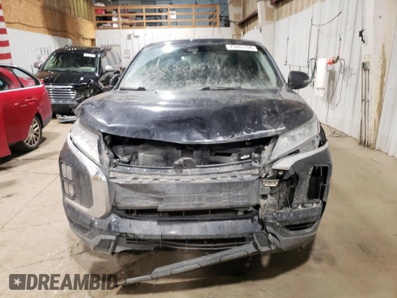 2020 Mitsubishi Outlander Sport ES 2.0 with VIN JA4AR3AU0LU021290, listed as a Copart auction lot 75065194 with 0 mi miles and Salvage Title. Bid and sale history available at carsss.com. Image 5.