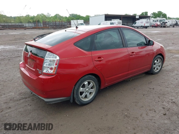 2008 Toyota Prius with VIN JTDKB20U483395621, listed as a IAAI auction lot 42106664 with 208,260 mi miles. Bid and sale history available at carsss.com. Image 4.