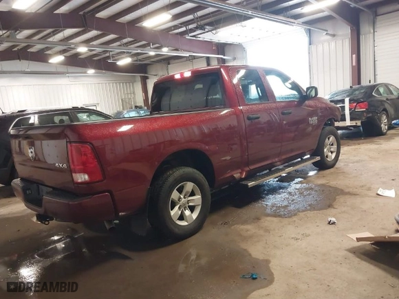 2019 Ram 1500 Classic Express with VIN 1C6RR7FT0KS546772, listed as a IAAI auction lot 41649866 with 144,985 mi miles. Bid and sale history available at carsss.com. Image 4.