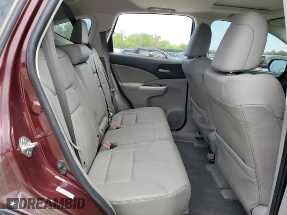 2012 Honda CR-V EX-L with VIN 5J6RM3H76CL021382, listed as a Copart auction lot 52554765 with 149,008 mi miles and Salvage Title. Bid and sale history available at carsss.com. Image 11.
