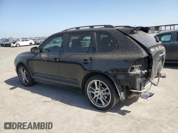 2008 Porsche Cayenne GTS with VIN WP1AD29P58LA74673, listed as a Copart auction lot 49393845 with 136,785 mi miles and Salvage title. Bid and sale history available at DreamBid. Image 2.