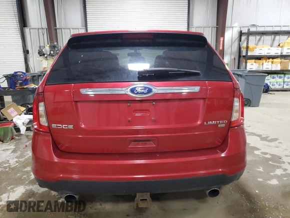 2012 Ford Edge Limited with VIN 2FMDK4KC2CBA70401, listed as a Copart auction lot 53292165 with 144,186 mi miles and Salvage Title. Bid and sale history available at carsss.com. Image 6.