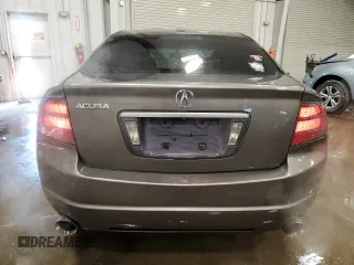 2007 Acura TL with VIN 19UUA66277A024313, listed as a Copart auction lot 45294505 with 208,642 mi miles and Non Repairable. Bid and sale history available at carsss.com. Image 6.