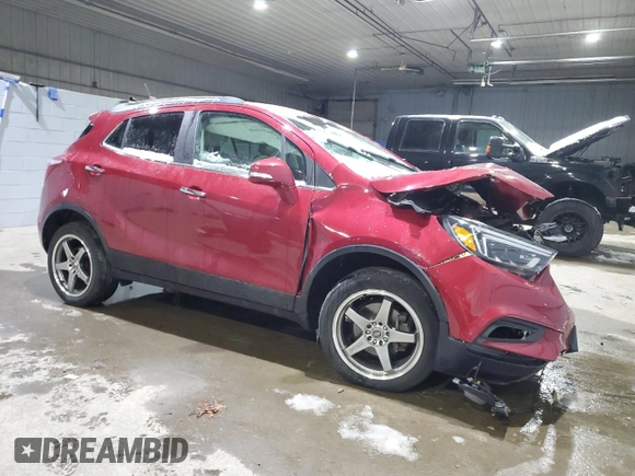 2017 Buick Encore Essence with VIN KL4CJGSBXHB216997, listed as a Copart auction lot 87928365 with 41,852 mi miles and Salvage Title. Bid and sale history available at DreamBid. Image 4.