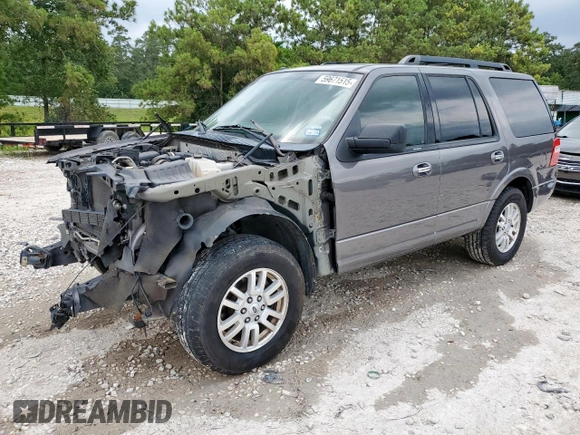 2014 Ford Expedition XLT with VIN 1FMJU1H54EEF41878, listed as a Copart auction lot 59671515 with 95,082 mi miles and Salvage title. Bid and sale history available at DreamBid. Image 1.
