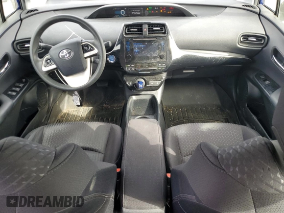 2017 Toyota Prius Two z VIN JTDKBRFU0H3055303, wystawiony jako Copart lot #56667295 z przebiegiem 106 515 mil mil oraz Szkoda całkowita • Salvage title. Historia ofert i sprzedaży dostępna na DreamBid. Obrazek 8.