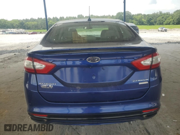 2016 Ford Fusion Titanium with VIN 3FA6P0K90GR344574, listed as a Copart auction lot 62486735 with 172,495 mi miles and Salvage title. Bid and sale history available at DreamBid. Image 6.
