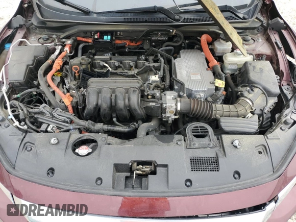 2019 Honda Insight Touring with VIN 19XZE4F90KE021222, listed as a Copart auction lot 52618265 with 98,851 mi miles and Salvage Title. Bid and sale history available at DreamBid. Image 12.