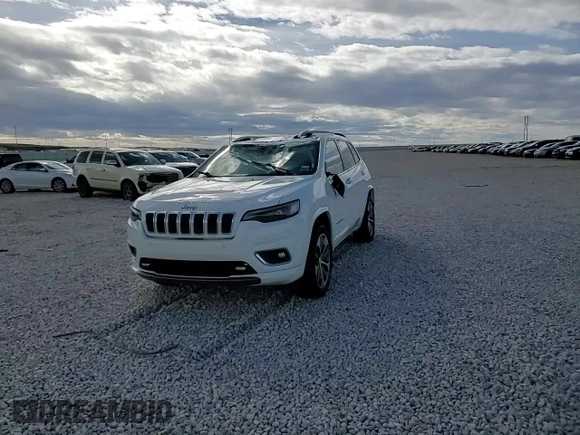 2019 Jeep Cherokee Overland with VIN 1C4PJMJN5KD173943, listed as a Copart auction lot 48350505 with 54,917 mi miles and Salvage title. Bid and sale history available at DreamBid. Image 11.