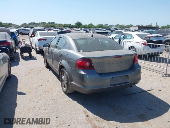 2013 Dodge Avenger SXT with VIN 1C3CDZCB8DN562180, listed as a IAAI auction lot 42000811 with 207,872 mi miles and . Bid and sale history available at carsss.com. Image 3.