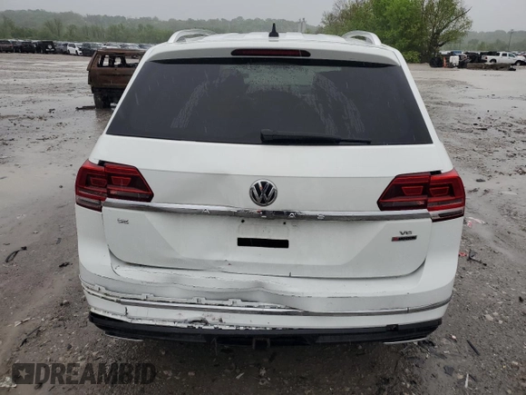 2018 Volkswagen Atlas SE z VIN 1V2PR2CA0JC541021, wystawiony jako Copart lot #55169425 z przebiegiem 149 797 mil mil oraz Szkoda całkowita • Salvage title. Historia ofert i sprzedaży dostępna na DreamBid. Obrazek 6.