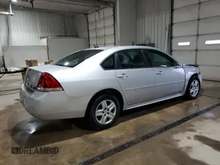 2010 Chevrolet Impala LS with VIN 2G1WA5EN9A1127370, listed as a Copart auction lot 52908385 with 81,222 mi miles and Salvage Title. Bid and sale history available at DreamBid. Image 3.