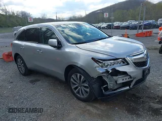2015 Acura MDX Technology с VIN 5FRYD4H41FB019638, выставлен на аукционе IAAI как лот 42005707 с пробегом 110 405 миль миль и . История ставок и продаж доступна на DreamBid. Изображение 1.