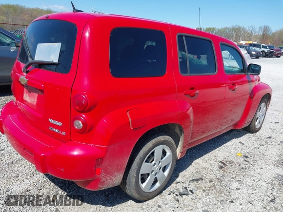 2009 Chevrolet HHR LS with VIN 3GNCA13B39S509333, listed as a IAAI auction lot 41881621 with 36,022 mi miles and . Bid and sale history available at DreamBid. Image 4.