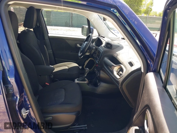 2017 Jeep Renegade Latitude with VIN ZACCJABB0HPG37040, listed as a IAAI auction lot 42082007 with 56,401 mi miles and . Bid and sale history available at DreamBid. Image 5.