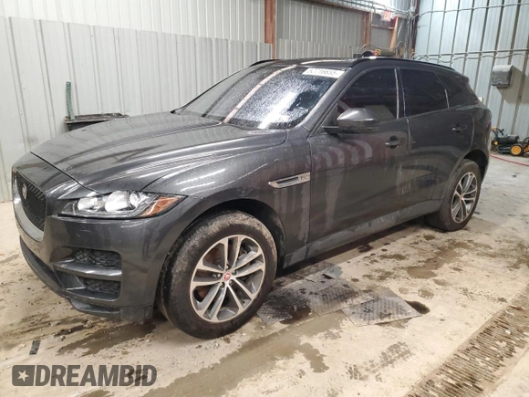 2017 Jaguar F-Pace 35t Premium with VIN SADCJ2BV1HA083043, listed as a Copart auction lot 52716655 with 128,953 mi miles and Clean Title. Bid and sale history available at DreamBid. Image 1.