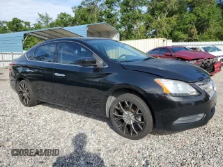 2015 Nissan Sentra SR with VIN 3N1AB7AP3FL648675, listed as a Copart auction lot 55819455 with 133,937 mi miles and Clean Title. Bid and sale history available at DreamBid. Image 4.