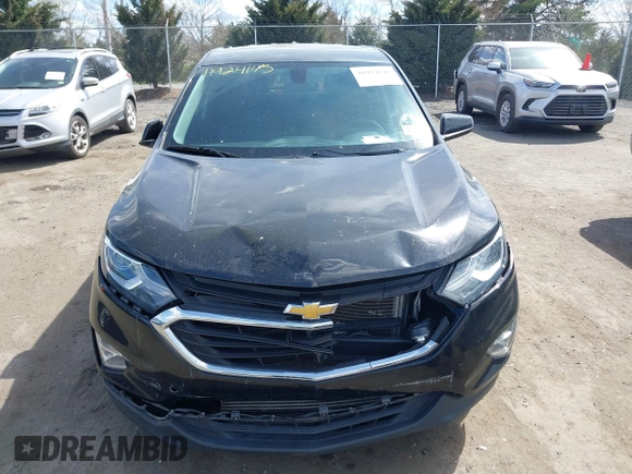 2019 Chevrolet Equinox LT with VIN 3GNAXKEVXKL279485, listed as a IAAI auction lot 41924145 with 90,102 mi miles and . Bid and sale history available at DreamBid. Image 12.