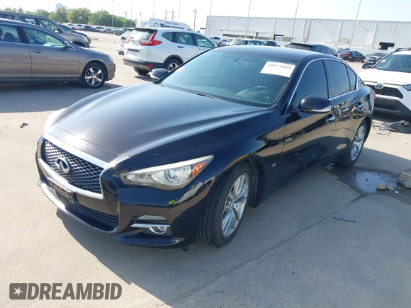 2015 Infiniti Q50 Premium with VIN JN1BV7AP1FM342558, listed as a IAAI auction lot 41975803 with 140,603 mi miles. Bid and sale history available at carsss.com. Image 18.